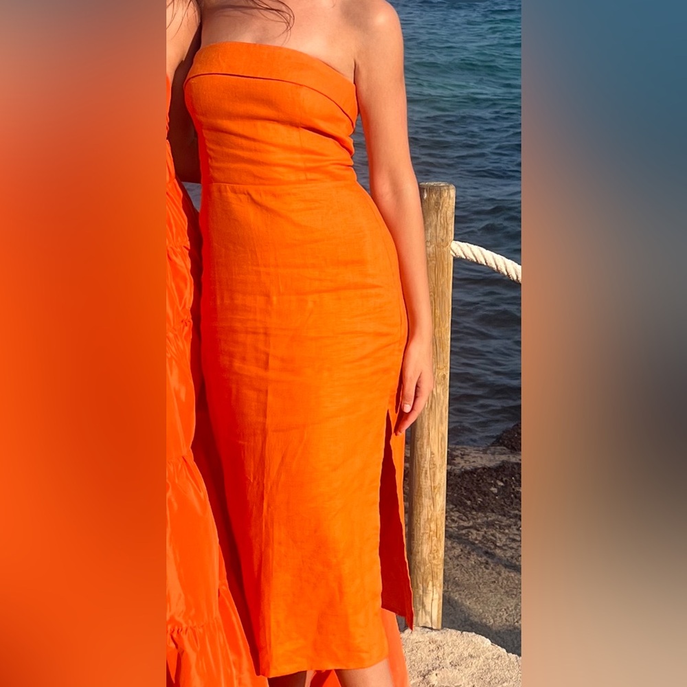 Reformation linen dress